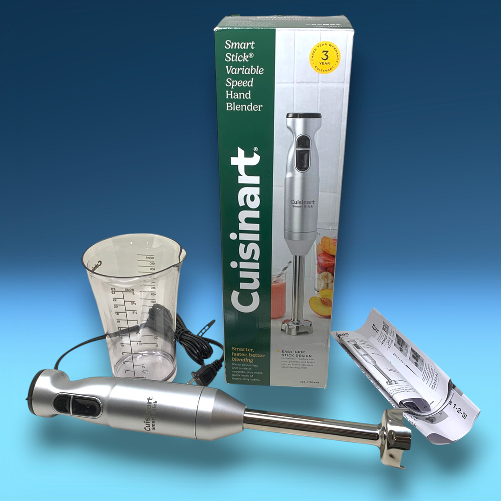 NEW Cuisinart Smart Stick 2-Speed Variable Speed Hand Blender CSB-175 Tested